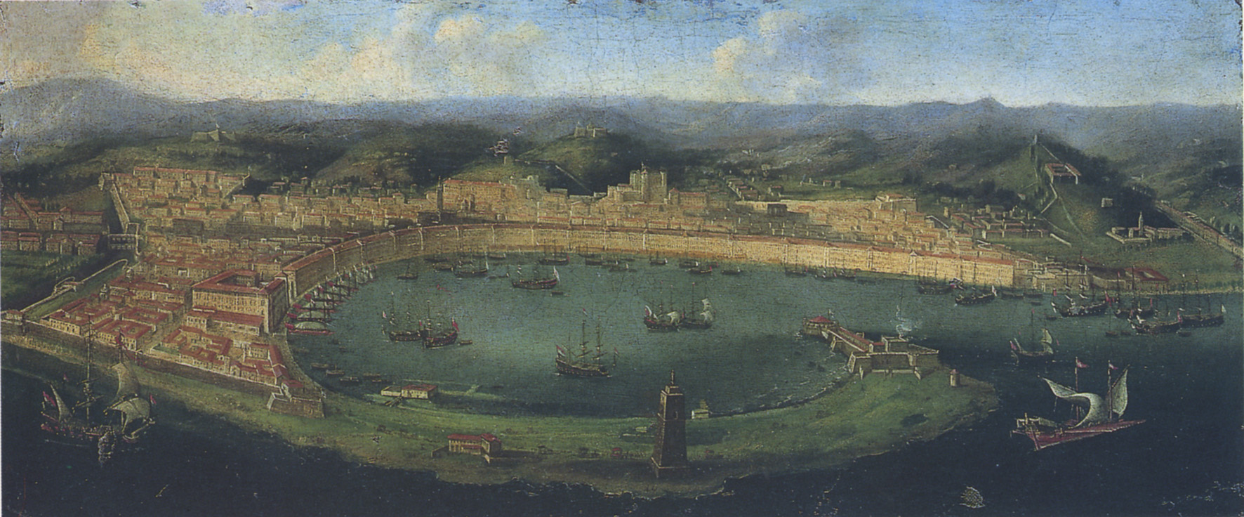 Casembrot,
Il Porto e la Palazzata di Messina prima del terremoto del 1783, 1650-1675
ca
olio su tela
Museo Regionale Maria Accascina di Messina