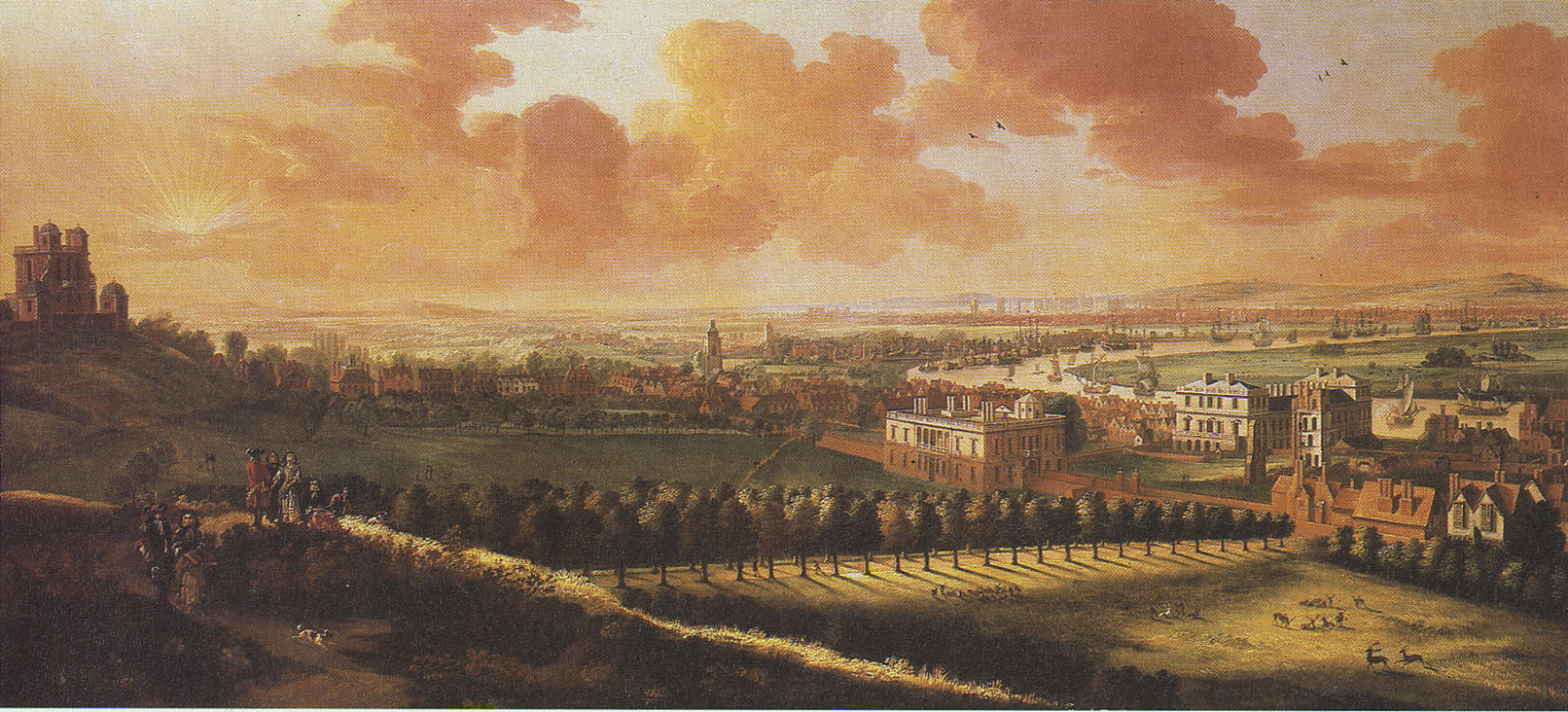 Johannes Vorsterman
Greenwich and London from One Tree Hill, 1680
olio su tela
National Maritime Museum di Greenwich
