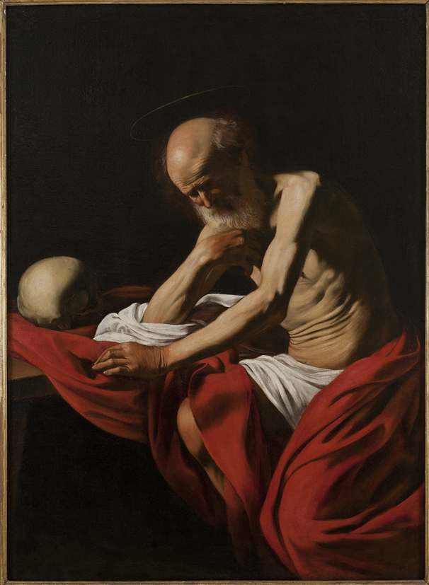 Michelangelo Merisi da Caravaggio, Repentant Saint Jerome, 1605-06