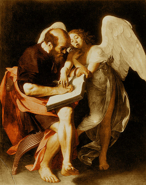 San Matteo e l'Angelo di Caravaggio, distrutto durante i bombardamenti del Kaiser Friedrich Museum di Berlino nel 1945.