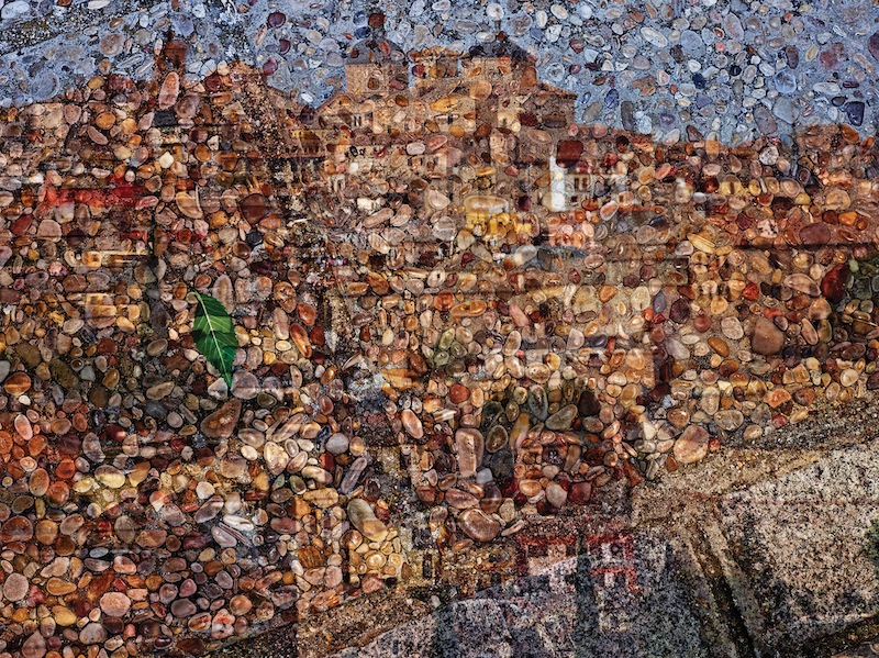Abelardo Morell | Tent-Camera Image On Ground: General View of Toledo, Toledo, Spain, 2013 | Courtesy Ivorypress