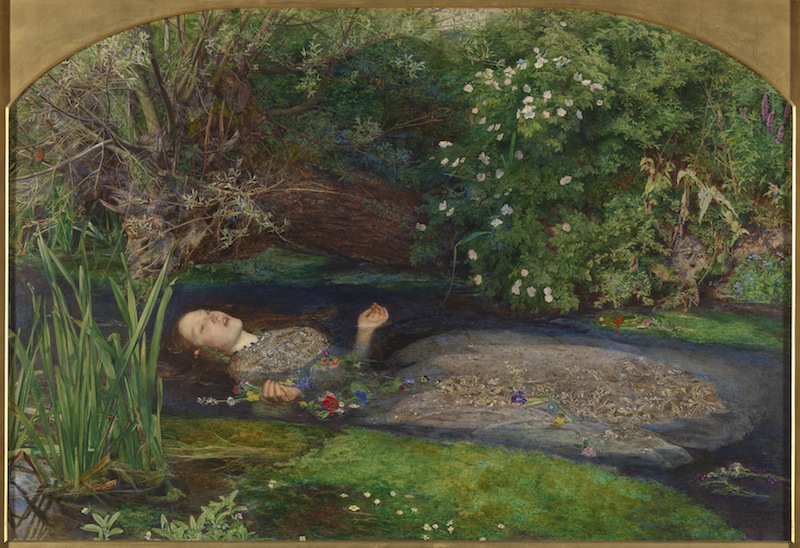 John Everett Millais (1829?1896)
Ofelia
1851?52
Olio su tela, cm 76,2 x 111,8 Donato nel 1894 da Sir Henry Tate ©Tate, London 2014