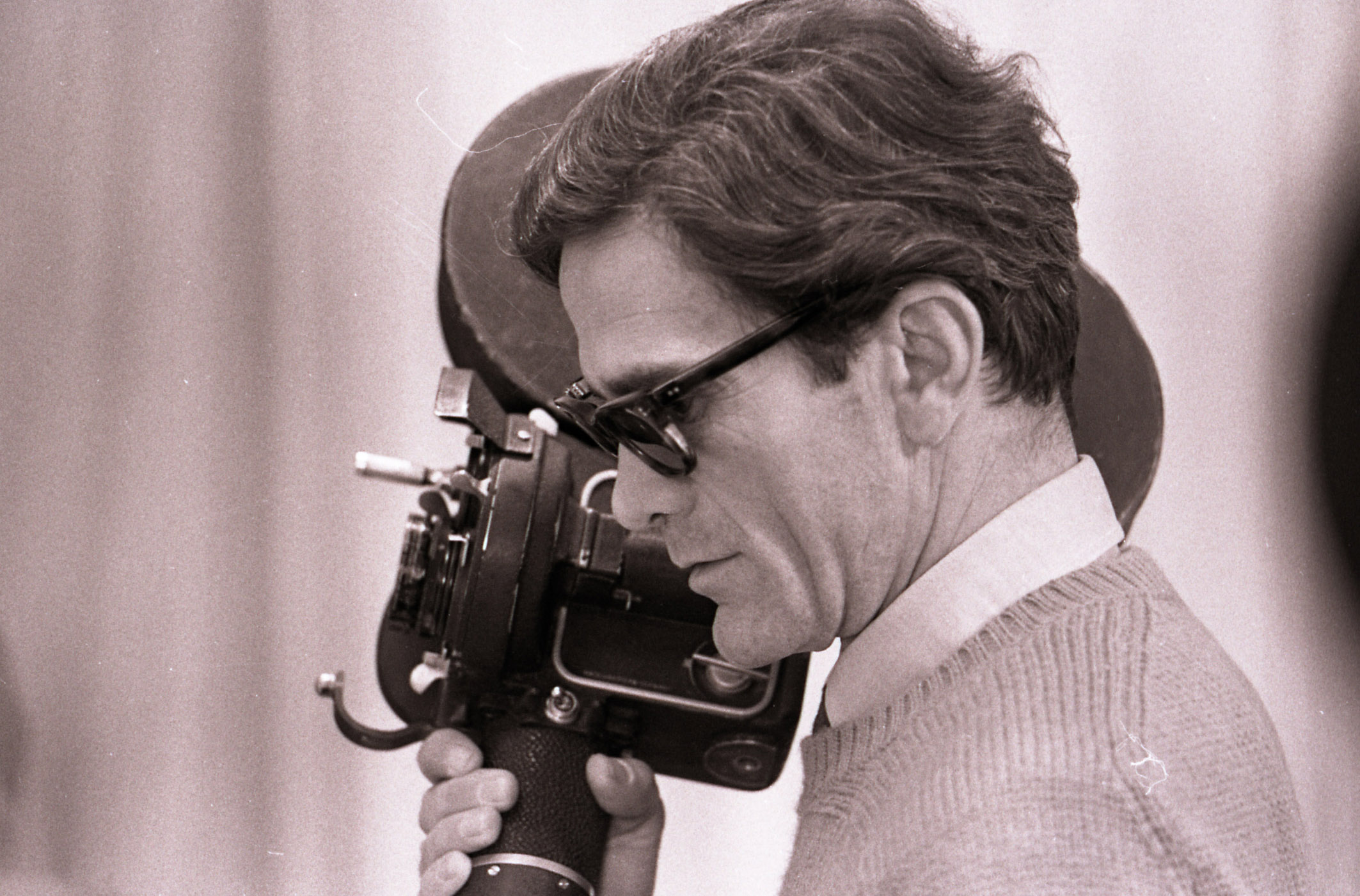 Pier Paolo Pasolini sul set di Teorema
1968
©Angelo Novi / Cineteca di Bologna