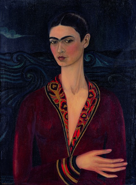 Frida Kahlo - Autoritratto con vestito di velluto