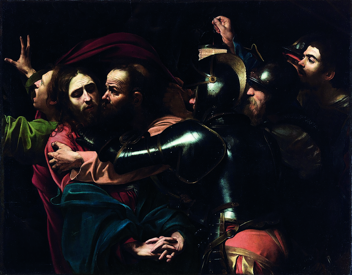 Caravaggio, Cattura di Cristo, Dublino, National Gallery of Ireland