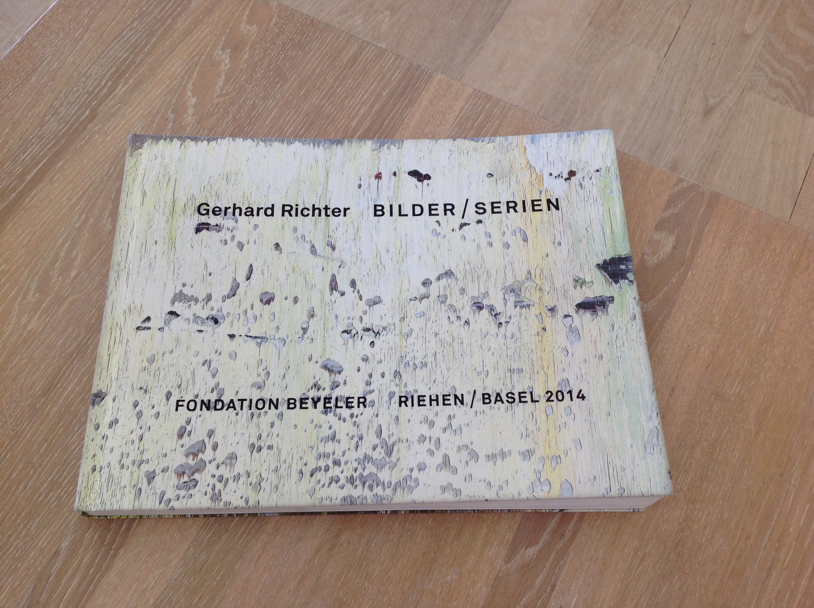 Il catalogo della mostra Gerhard Richter Pictures/Series