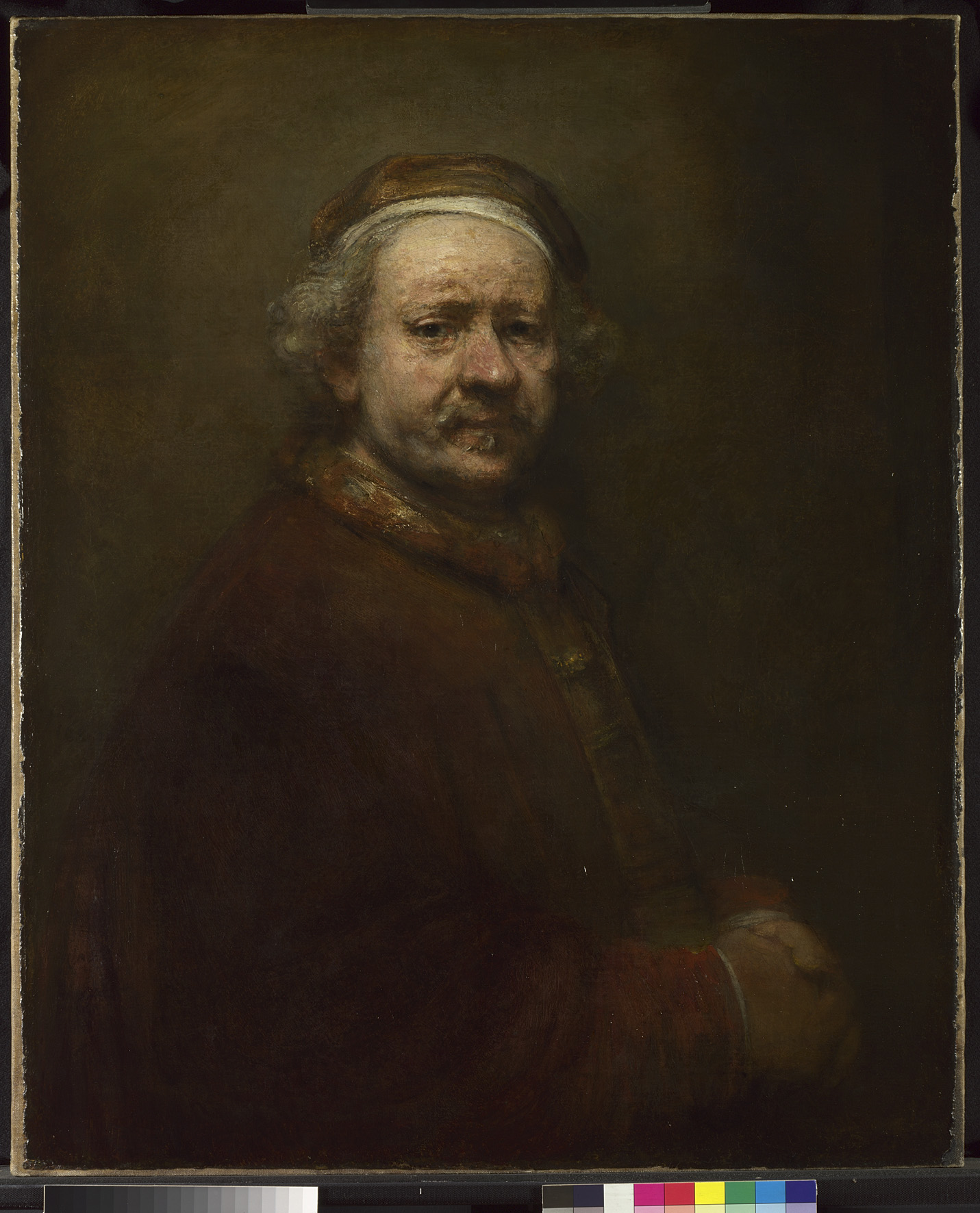 NG221
Rembrandt 
Self Portrait at the Age of 63, 1669
Oil on canvas
86 x 70.5 cm
© The National Gallery, London