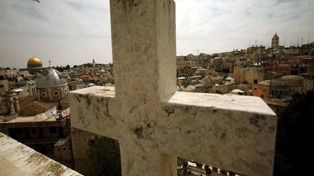 Vista della Città Vecchia di Gerusalemme (foto Ansa)