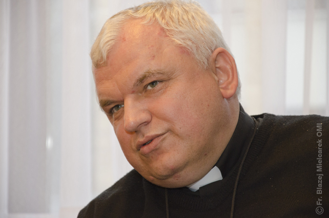 Auxiliary Bishop Jacek Pyl of Odessa-Simferopol in Ukraine, 2014