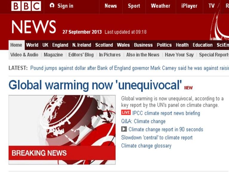 Ex ministro inglese osa dubitare del global warming in tv, la Bbc si scusa: «Non lo inviteremo mai più»
