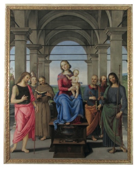 1_Pietro Perugino_Madonna e Santi