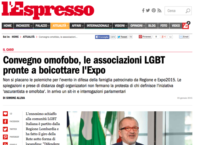 Sentinelle in piedi: cosa c’è di omofobo nel convegno di Milano?