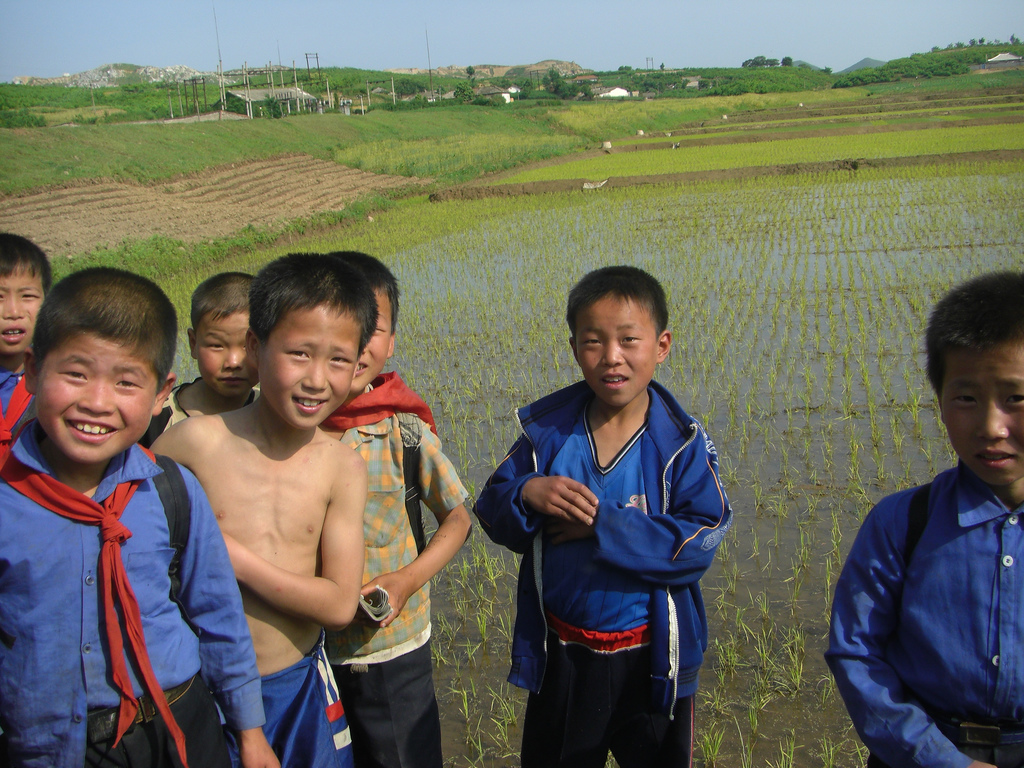 corea-del-nord-cibo-villaggio-bambini