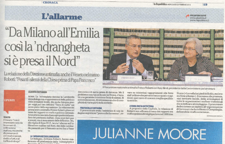 La bolla ideologica del Nord omertoso e del Sud liberato dalle associazioni antiracket