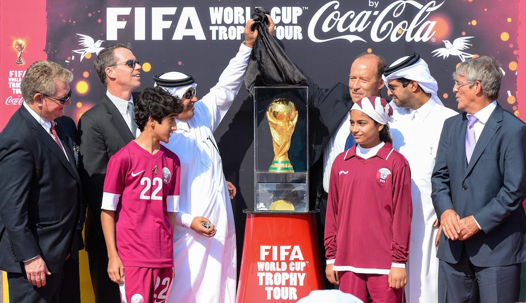 FIFA World Cup Trophy Tour arrives in Qatar