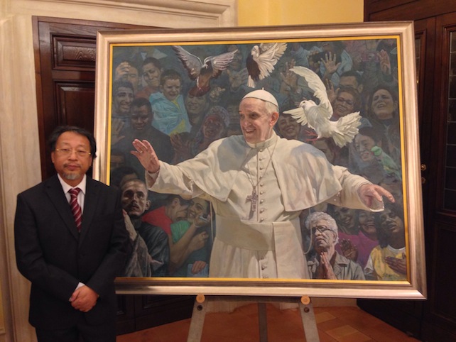 Da Mao a papa Francesco. Storia di Shen, il pittore più celebrato dal regime comunista cinese