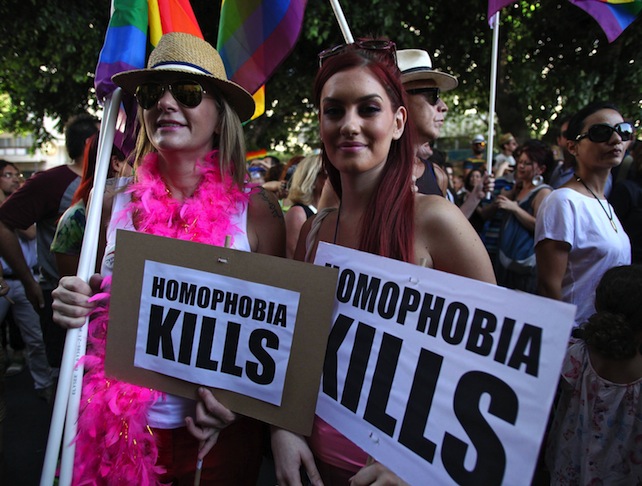 First-ever Gay Pride march held in Cyprus