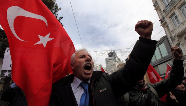 Protests against French Senate genocide ruling