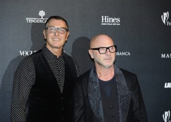 Domenico Dolce e Stefano Gabbana attend Vogue Italia 50th Anniversary Event on September 21, 2014 in Milan, Italy. ANSA/FLAVIO LO SCALZO