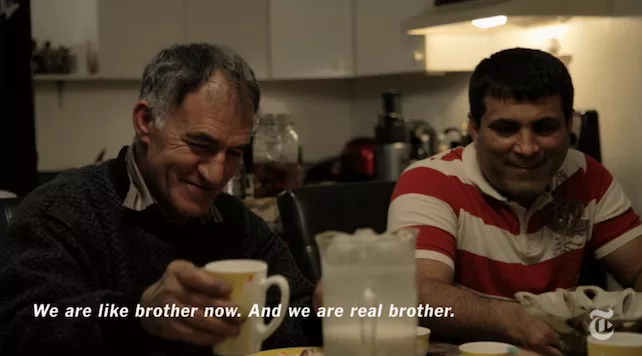 «Eravamo nemici, ora siamo fratelli». La storia di Zahed l’iraniano e Najah l’iracheno