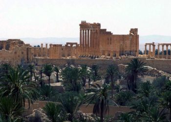 FILE - This FILE photo released on Sunday, May 17, 2015, by the Syrian official news agency SANA, shows the general view of the ancient Roman city of Palmyra, northeast of Damascus, Syria.  Islamic State militants seized parts of the ancient town of Palmyra in central Syria on Wednesday after fierce clashes with government troops, renewing fears the extremist group would destroy the priceless archaeological site if it reaches the ruins. (SANA via AP, File)