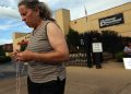 Mary Roy, of Potosi, Mo., holds a rosary in support of a pro-life rally, Tuesday, July 21, 2015, outside a Planned Parenthood building in St. Louis. Anti-abortion activists on Tuesday released a second undercover video aimed at discrediting Planned Parenthood's procedures for providing fetal tissue to researchers. (Laurie Skrivan/St. Louis Post-Dispatch via AP)