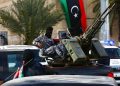 epa04611935 Libyan soldiers gather at Martyrs Square before being deployed to secure Tripoli, Libya, 09 February 2015. According to media reports, security forces of the Central Security Administration were deployed in the capital as part of the Interior Ministry plan to secure the capital. Libya has in recent months seen its worst violence since the 2011 ouster of longtime dictator Muammar Gaddafi, after an Islamist-led militia seized the capital Tripoli, forcing the elected parliament and its government to relocate to the far eastern city of Tobruk.  EPA/STR