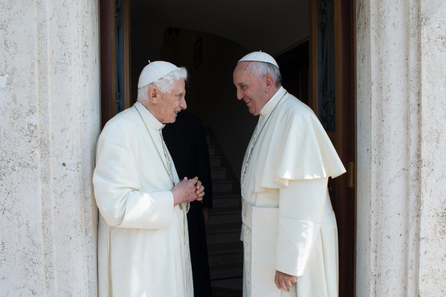 papa-francesco-benedetto-xvi-ansa