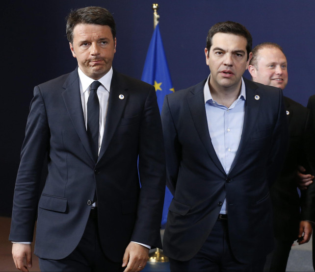 renzi-tsipras-ansa