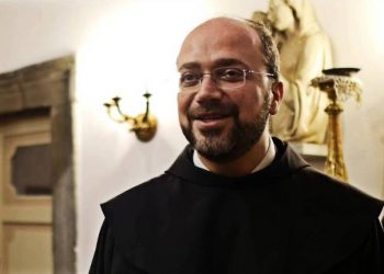 Padre Ibrahim Alsabagh in una foto del 2015