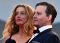 US actor/cast member Johnny Depp with his wife US actress Amber Heard arrive for the premiere of  'Black Mass' during the 72nd annual Venice International Film Festival, in Venice, Italy, 04 September 2015. The movie is presented out of competition of the festival that runs from 02 to 12 September.   ANSA/ETTORE FERRARI
