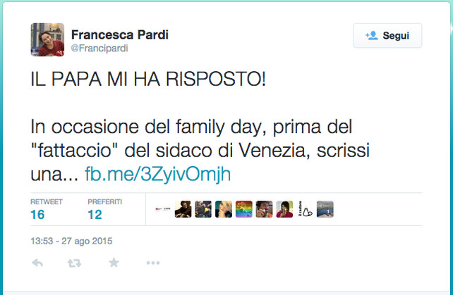 francesca-pardi-twitter-papa-francesco-libri-gender