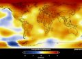 NASA Finds 2012 Sustained Long-Term Climate Warming Trend - NASA scientists say 2012 was the ninth warmest of any year since 1880, continuing a long-term trend of rising global temperatures. With the exception of 1998, the nine warmest years in the 132-year record all have occurred since 2000, with 2010 and 2005 ranking as the hottest years on record.NASA's Goddard Institute for Space Studies (GISS) in New York, which monitors global surface temperatures on an ongoing basis, released an updated analysis Tuesday that compares temperatures around the globe in 2012 to the average global temperature from the mid-20th century. The comparison shows how Earth continues to experience warmer temperatures than several decades ago. The average temperature in 2012 was about 58.3 degrees Fahrenheit (14.6 Celsius), which is 1.0 F (0.6 C) warmer than the mid-20th century baseline. The average global temperature has risen about 1.4 degrees F (0.8 C) since 1880, according to the new analysis, 16 January 2013. ANSA/NASA +++ NO SALES, EDITORIAL USE ONLY +++