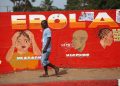 epa04739380 (FILE) A file picture dated 22 March 2015 shows a Liberian man walking pass an ebola awareness painting on a wall in downtown Monrovia, Liberia. Liberia is declared free from Ebola on 09 April 2015 after 42 days without a new case, the medical charity Medecins Sans Frontieres reported, but urged vigilance until the worst-ever recorded outbreak of the virus is extinguished in neighbouring Guinea and Sierra Leone. The last patient in Liberia died on 27 March 2015, and by 09 April 2015 the nation reaches the official World Health Organization (WHO) standard of 42 days without a new Ebola case. A total of 10,980 people have been killed and more than 26,500 people were infected by Ebola disease since the outbreak erupted in a remote area of Guinea in December 2013, according to WHO.  EPA/AHMED JALLANZO