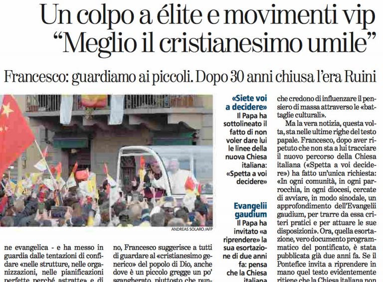 Quella strana voglia dei vaticanisti vip di purgare i “nemici”