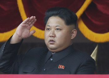 In this Oct. 10, 2015, file photo, North Korean leader Kim Jong Un salutes at a parade in Pyongyang, North Korea. Itís a single image released by an enormous propaganda apparatus, showing a note handwritten by a dictator. And it contains a telling clue to the mindset behind what has become the biggest story in Asia: North Koreaís surprise and disputed claim to have tested its first hydrogen bomb. The Dec. 15, 2015, note from leader Kim Jong Un calls for a New Year marked by the ìstunning sound of the explosion of our countryís first hydrogen bomb.î (AP Photo/Wong Maye-E, File)