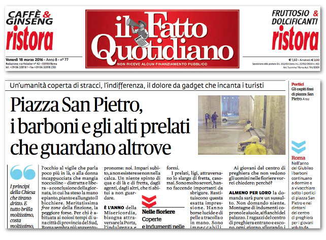 fatto-quotidiano-barboni-san-pietro