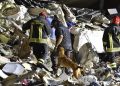 Firefighters at work to save people on the rubble of collapsed building in Amatrice, 25 August 2016. The provisional death toll from Wednesday's earthquake in central Italy has risen to 247, the civil protection agency said Thursday. ANSA/FLAVIO LO SCALZO