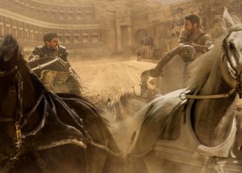 Toby Kebbell plays Messala Severus and Jack Huston plays Judah Ben-Hur in Ben-Hur from Metro-Goldwyn-Mayer Pictures and Paramount Pictures.