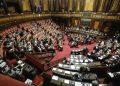 Una veduta dell'Aula di Palazzo Madama durante le dichiarazioni di voto al ddl sull'equilibrio di bilancio di Regioni ed Enti locali, Roma, 13 luglio 2016.
ANSA/GIUSEPPE LAMI