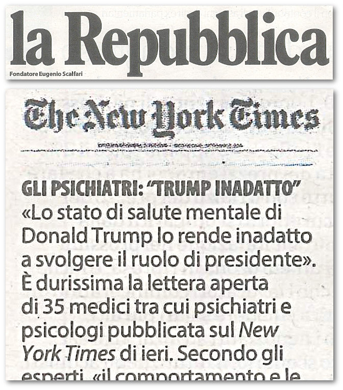 trump-inadatto-psichiatri-nyt-repubblica