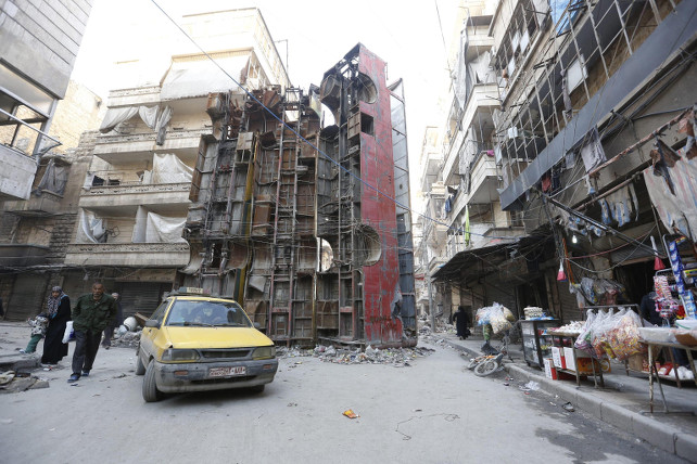 Così Aleppo riemerge dalle sue macerie