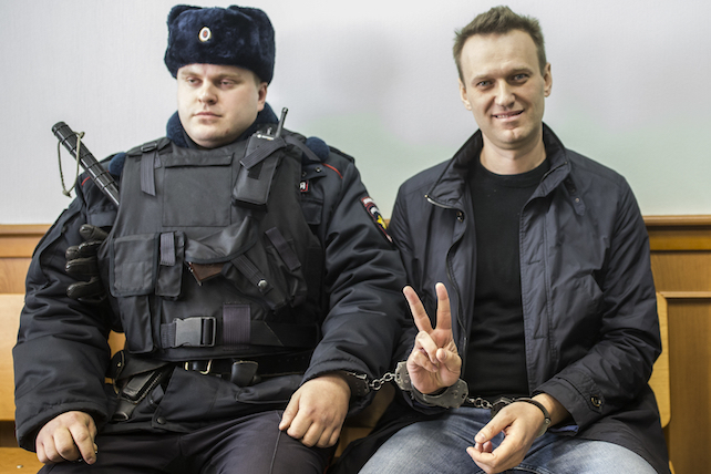 L'arresto di rAlexei Navalny, oppositore del presidente Putin