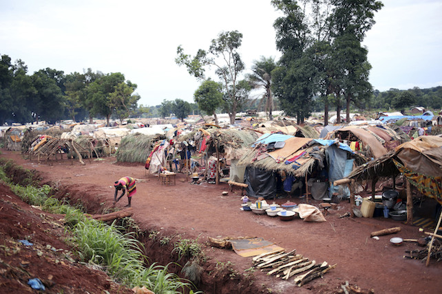 Central African Republic Abandonned Town