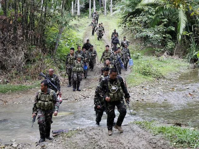 Military offensive against the Abu Sayyaf on Bohol island