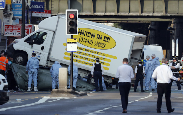 Britain Mosque Attack