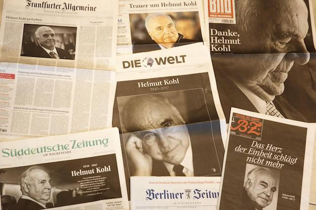 Reactions to the death of Helmut Kohl