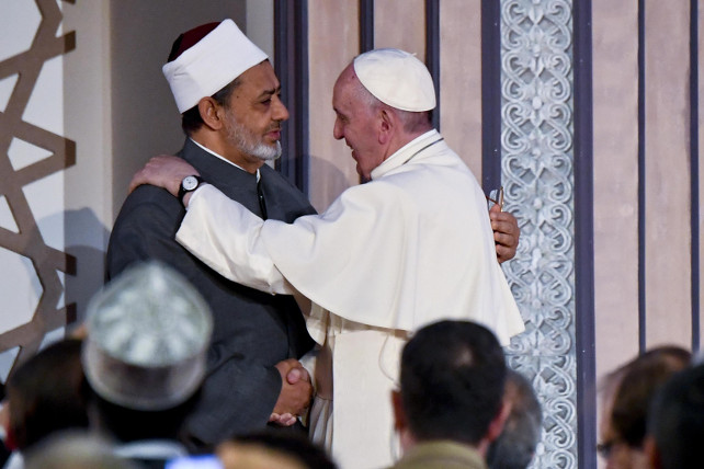 papa-francesco-egitto-imam-al-azhar-ansa