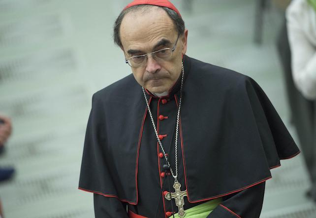 Archbishop of Lyon Philippe Barbarin during Pope Francis' Jubilee audience with pilgrims from Lyon in Paul VI Hall, Vatican City, 06 July 2016. ANSA/ GIORGIO ONORATI