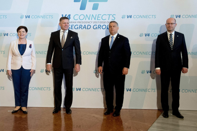 gruppo-di-visegrad-szydlo-fico-orban-sobotka-ansa